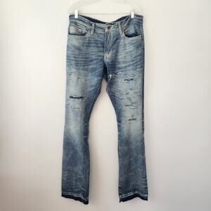 Jordan Craig Legacy Edition Jeans Men's 38 Martin Stacked Slim Leg Blue Denim